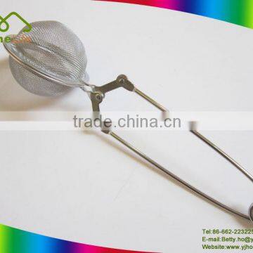 Easy used stainless steel wire mesh tea infuser strainer with long S/S handle