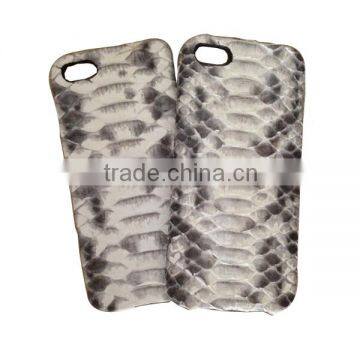 Wholesale Custom Fancy Back Cover Exotic Real Python Skin Case for iPhone 6