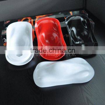 20*10*4cm yellow/white/blue/red/green plastic Speed shapes for hydrographics printing NO.LT-S06