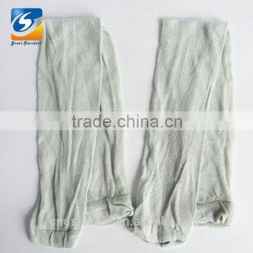 Custom Light Blue Mesh Thin Cotton Knit Leg Warmer