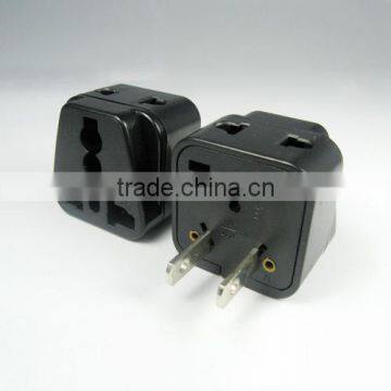 New products 2016 Twin socket, Japan, Thailand, Canada, USA plug to Universal Travel Adapter double adapter plug