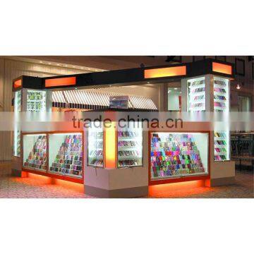 glass store mobile phone display showcase manufacturers