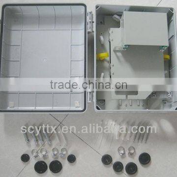 Telecommunication fiber terminal boxes