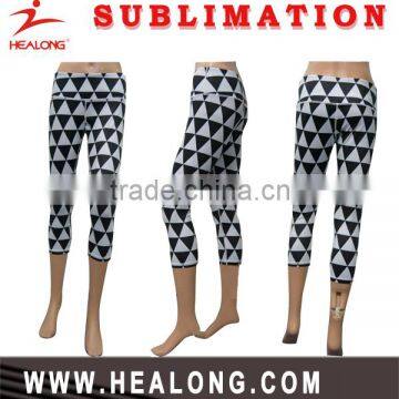 Sexy Tight Fitness Custom Sublimation Seamless Legging