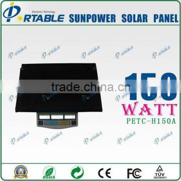 Competitive Price Foldable 150W Sunpower Foldable Solar Mobile Phone Chargers photo-4