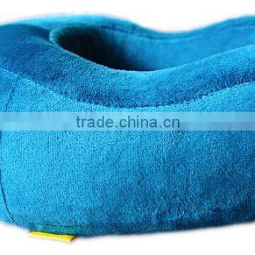 Foldable U Shape Memory Foam Traveling Chinese Neck Pillow photo-2
