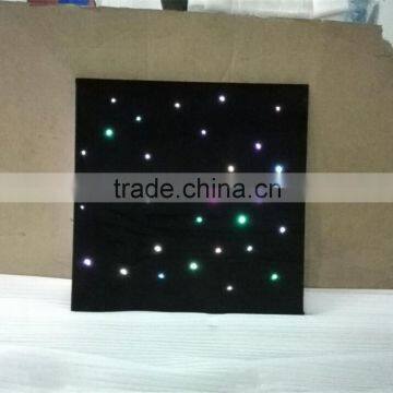 Free design !!! PMMA fiber optic night club lighting decoration, accept any shapes giving an effect of sky star starry ceiling