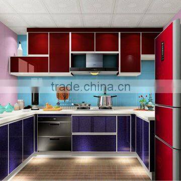 Mdf Board With uv Coating on Surface---high Glossy Red Color for Cabinet photo-4