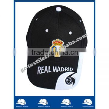 Best quality football team custom embroidery logo snapback baseball cap