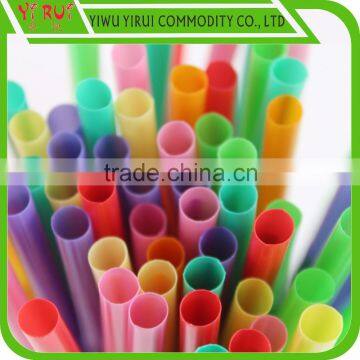 multiple sizes colorful artistic drinking straws