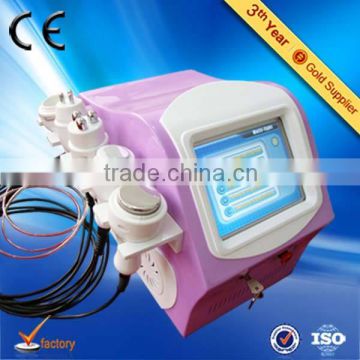 Hot selling top quality CE TUV 5 in 1 cavitation lipomax sound system