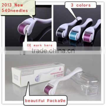 GTO Titanium alloy or Stainless steel/Face/Body/Eye 540 180 1080 Derma Roller