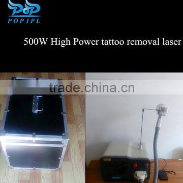 Laptop skin whitening laser Nd yag laser with Black doll