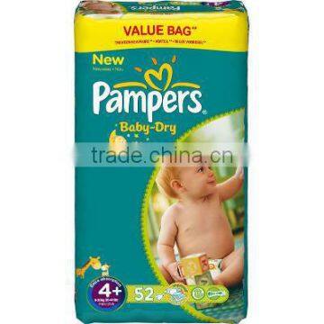 PAMPERS 52szt Baby Dry S4 Diappers FMCG hot offer