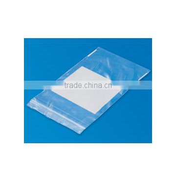 wd2007 2 & 4 Mil Reclosable Poly Bags with White Blocks