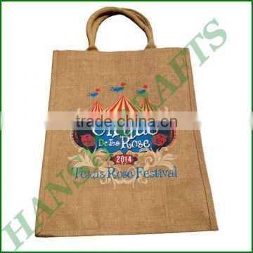 stylish printable jute bag