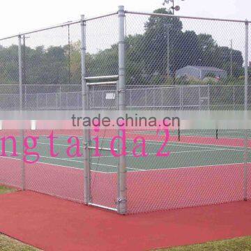 high quality PVC cated chain link fence