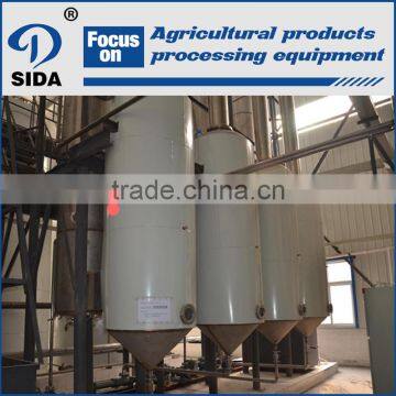 new tech wheat starch production machine with engineers guiding for installation