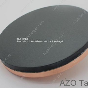 Hot sale AZO 99.99% Aluminum zinc oxide target