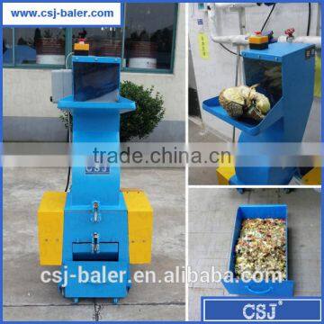 CE Qualified Cutting baler Glass Bottle Crushing Machine