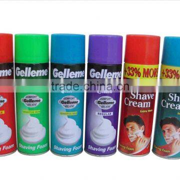 shaving foam 200ml gelleme brand top quality