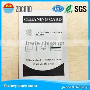 CR80 Disposable ATM Magnetic heads Cleaning Card