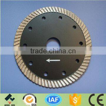 vacuum brazed diamond saw blade for construction cutting