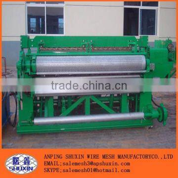 Welded galvanized wire mesh roll machine