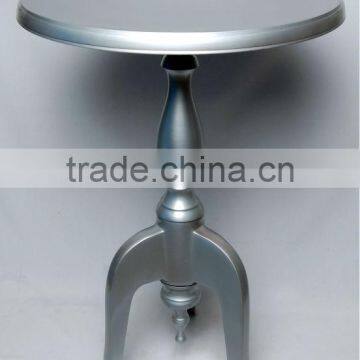 Silver Aluminium Coffee Table