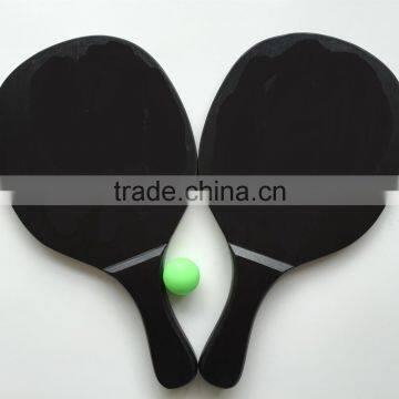 40*22*1.2cm oiled wood beach racket set game