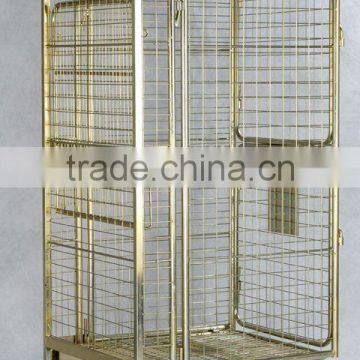 Folding logistic hand trolley