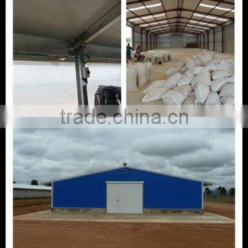 well-design & economic light steel structure chicken shed