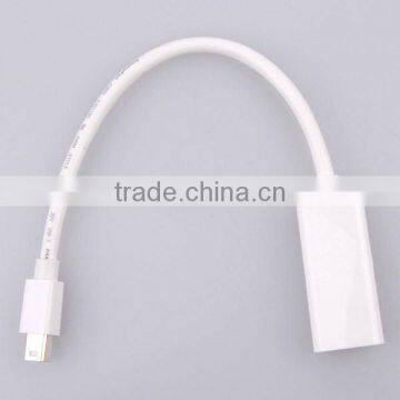 Mini Display Port to HDMI Female Cable Adapter White