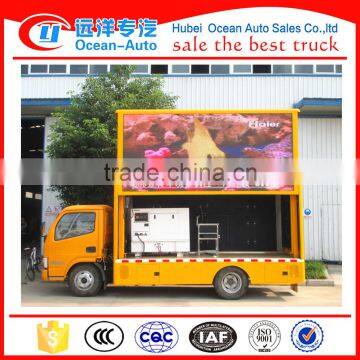 DFAC 4*2 Display Advertising Truck Led Screen Mobile Truck