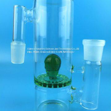 Wholesale TOP Quality Triple Honeycomb Perc Ash Catcher 14.4mm 18.8mm Joint Size HC Female Male Glass Ash Catchers photo-2