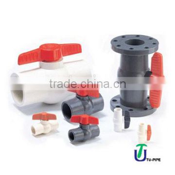 UPVC CPVC ABS Compact ball valves ANSI JIS DIN BS