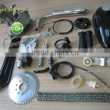 Bicycle Engine Kits, Motorized Gasoline bike kits,2 stroke 80cc gas bicycle engine kit