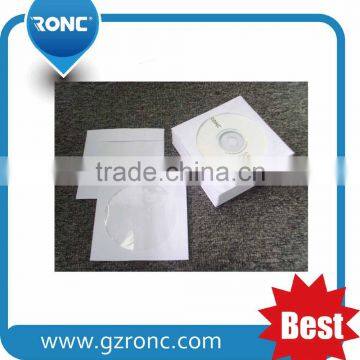 White cd Dvd Paper Sleeve With Transparent Window photo-5