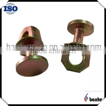 42CrMo crane hook for aloft work with zinc plated