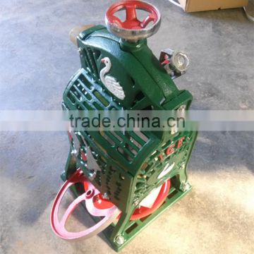 Maunal good used ice block shaver crusher machine for sale