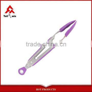 newest utility good quality stainless steel kitchen tongs