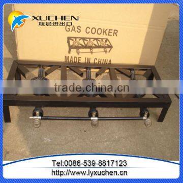 3 burner Gas Stove factory in Shandong province of China