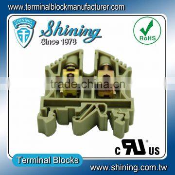 TF-16 35mm Din Rail Mounted 600V 65A Screw Clamp Wire Connector photo-3