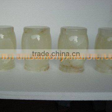 NICE & SHINE Hot Sale Popular URNS ONYX MARBLE HANDICRAFTS photo-5