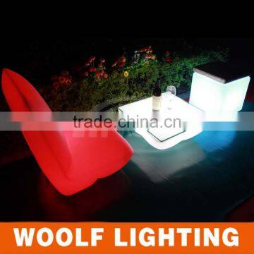 Plastic Modern LED Furniture Lighting Glow Sofa photo-4