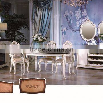 Whose House FurnitureClassic Antique Style White Desk, Executive Desk, Office Desk photo-4