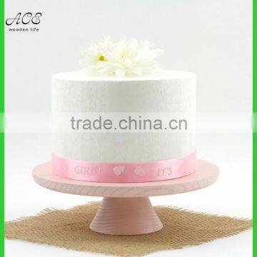 High Quality Painted FDA Grade Wooden Cake Stand photo-3