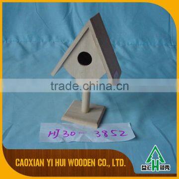 Custom Hanging Small Wooden Bird Houses Feeder photo-3