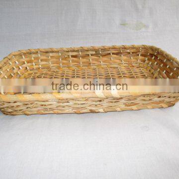 Rattan towel tray for hotel