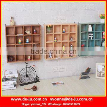 Furniture Ornamental Wooden Wall Shelf